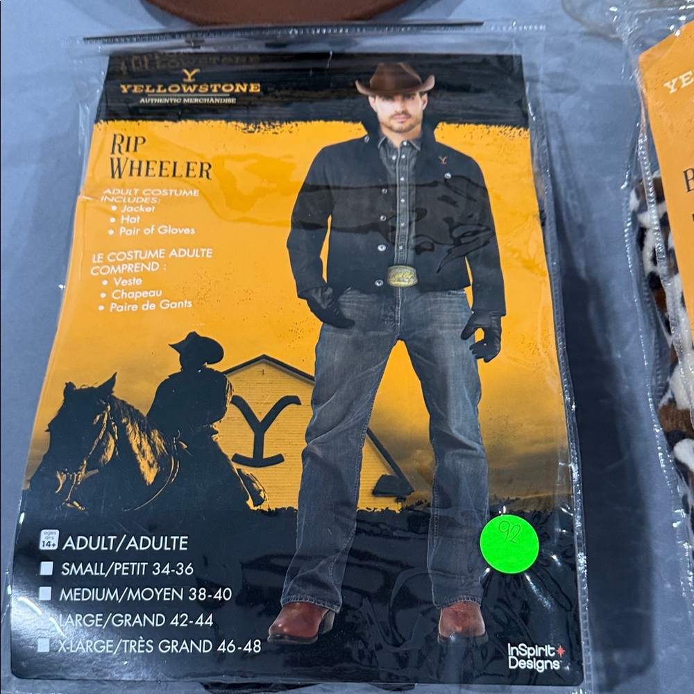 Rip Wheeler Adult Costume - Black